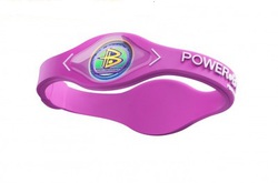 Power Balance Classic (пурпурный с белыми буквами)