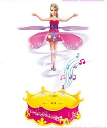 Летающая Barbie с подсветкой и музыкой