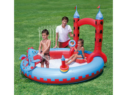 Надувной игровой центр для детей Interactive Castle Play Pool 221*193*150, 270л.