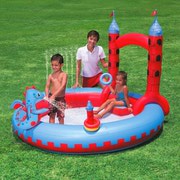 Надувной игровой центр для детей Interactive Castle Play Pool 221*193*150, 270л.